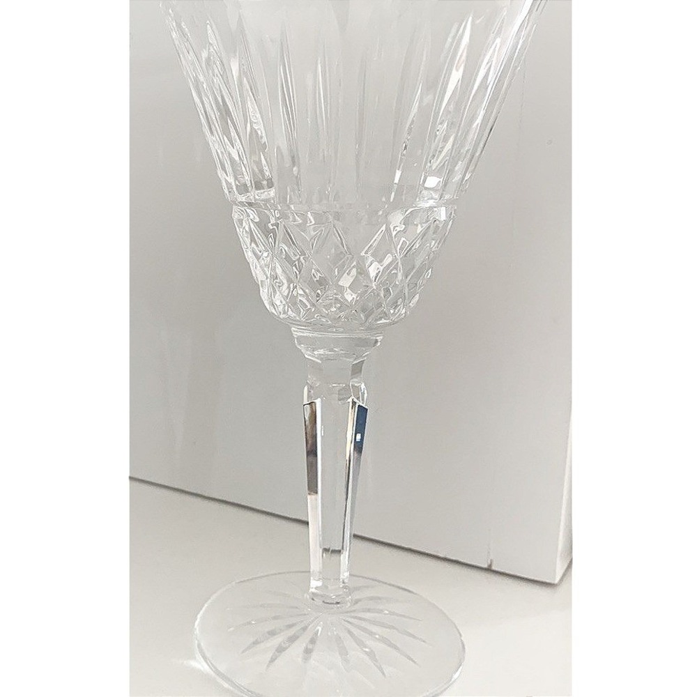 Waterford crystal stemware MAEVE cut pattern Water Goblet discontinued cut - Picture 2 of 13